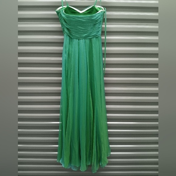 La Femme Chiffon Ombre Evening Dress Size 0 - Picture 7 of 8
